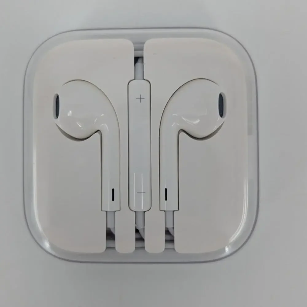 Tested & Working Original Apple Earbuds Wired Headphones 3.5mm Jack with Case